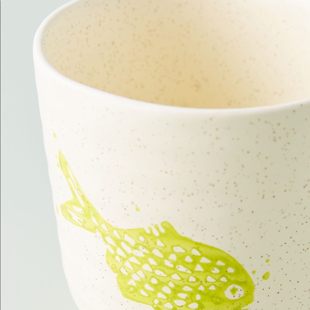 ⭐️ Anthropologie Tetra Fish Mugs, Set of 4 - Picture 3 of 3